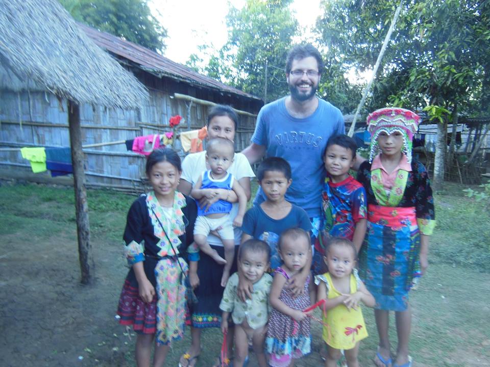 Famiglia in Laos