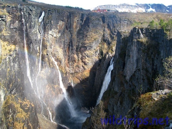 Voringfoss waterfall