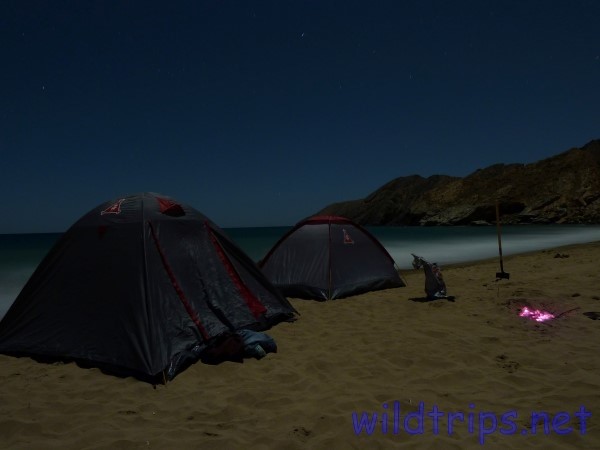 Oman camping