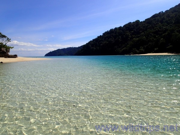 Beach at Surin islands, south-west Thailand